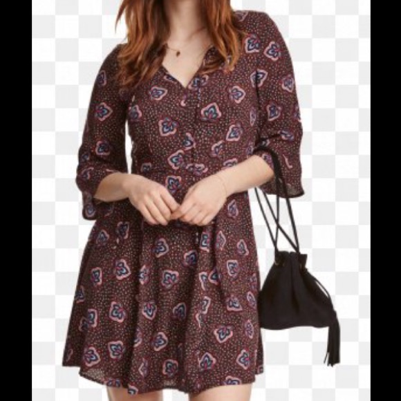 H&M Brown Paisley Dress - Picture 1 of 12